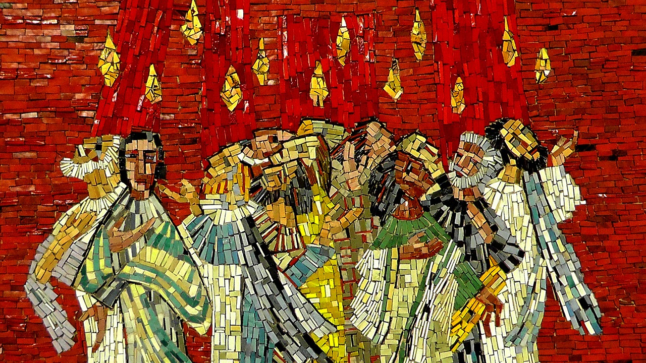 Pentecost-Mosaic